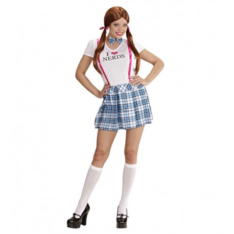 Costume da Studentessa Nerd Donna