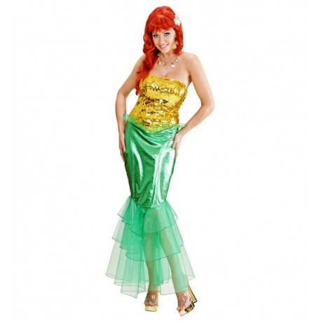 Compra Costume da Sirena con Paillettes Donna