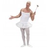 Costume da Ballerina Bianco per Uomo Vendita