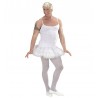 Costume da Ballerina Bianco per Uomo Vendita