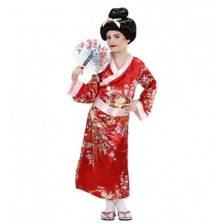 Costume da Geisha con Kimono ragazza