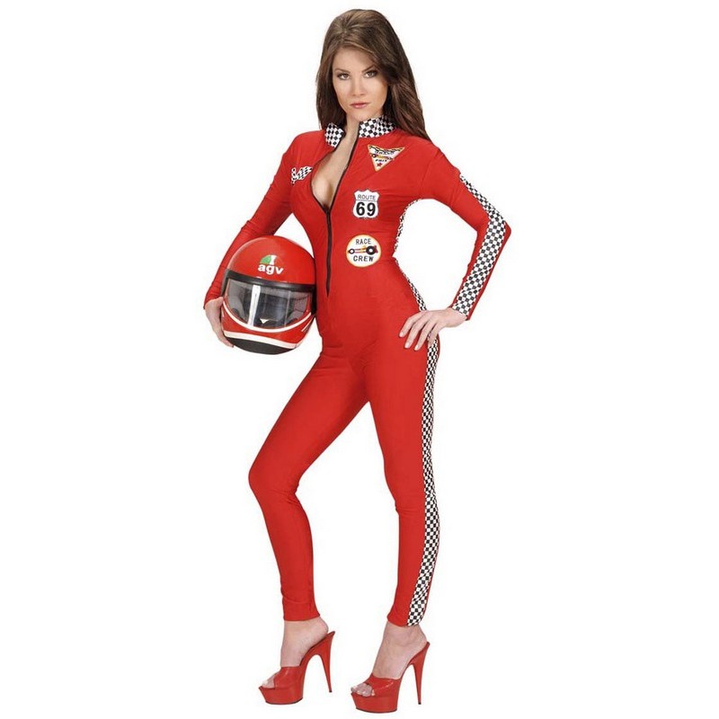 Costume da Pilota di Auto da Corsa per Donna