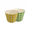 12 Pirottini Quadrati per Cupcake