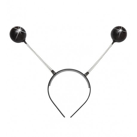 Cerchietto con Antenne Glitterate 