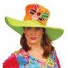 Cappello da Hippie in Velluto con Fiore