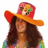 Cappello da Hippie in Velluto con Fiore