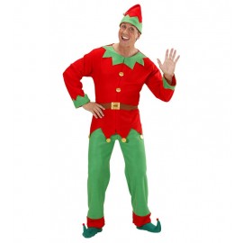 Vestito Elfo Aiutante di Babbo Natale da Uomo