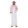 Costume da Sceicco Arabo Bianco con Copricapo per Adulto Online