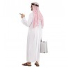 Costume da Sceicco Arabo Bianco con Copricapo per Adulto Online