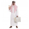 Costume da Sceicco Arabo Bianco con Copricapo per Adulto Online