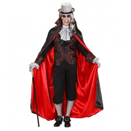 Costume da Vampiro con Mantello per Adulti Shop