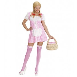 Costume da Miss Muffet Rosa per Donna