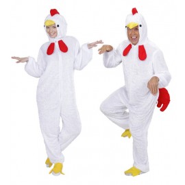 Costume da Pollo Divertente per Adulti