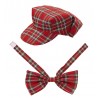 Cappello e Papillon Scozzese