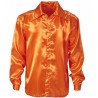 Compra Camicia Disco Anni 70 Arancione