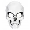 Maschera Plastica Teschio Bianco