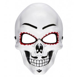 Maschera intera teschio dia de los muertos