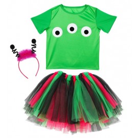 Costume Alieno per Bambini con Tutu