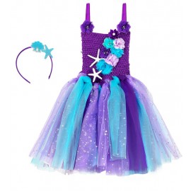 Compra Costume da Sirena con Stelle Marine Bambina