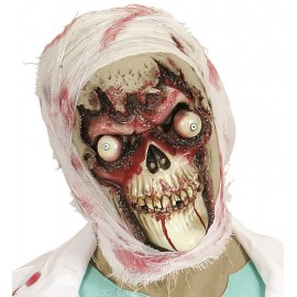 Maschera Teschio Zombie Metà Testa Shop