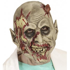Maschera Zombie da Laboratorio testa completa