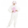 Costume da Coniglio in Peluche per Adulto