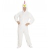 Costume da Pollo in Peluche Morbido per Adulti