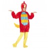 Costume Uccello Rosso in Peluche Adulto