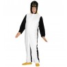 Costume da Pinguino in Peluche Morbido per Adulti