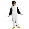 Costume da Pinguino in Peluche Morbido per Adulti