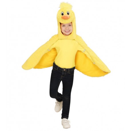 Costume da Pollo Giallo Peluche per Bambini