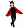 Costume da Coccinella in Peluche Morbido per Bambini