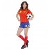 Costume da Giocatrice di Calcio Spagnola