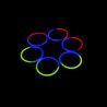 Bracciali Fluo Bicolore (100 pz)