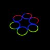 Bracciali Fluo Bicolore (100 pz)