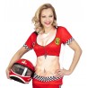 Costume Da Ragazza Formula 1 Per Adulto