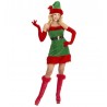 Costume Da Miss Aiutante Di Babbo Natale Donna