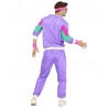 Acquista Costume Tuta Anni 80 Viola per Uomo