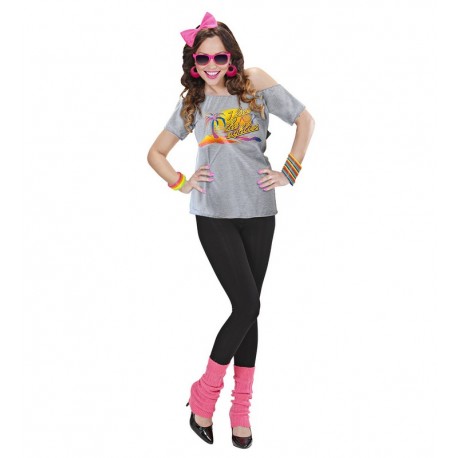 Costume Anni 80 Beach Girl Per Donna