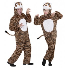 Costume Da Tigre Peluche Per Adulto