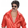 Parrucca e Baffi Playboy Nera