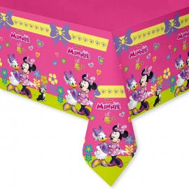 Tovaglia Plastica Minnie Rosa 120 x 180 cm