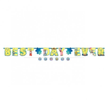 Festone Spongebob Happy Birthday