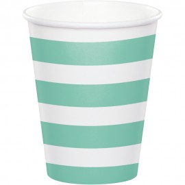 8 Bicchieri Pois e Righe 236 ml