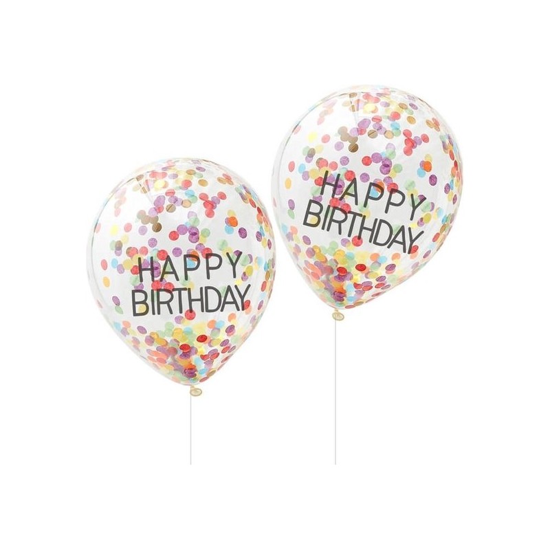 Amscan Coriandoli Decorativi Happy Birthday Pastel - 15g Per Festa