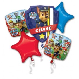 Bouquet di 5 Palloncini Paw Patrol