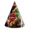 6 Cappellini Lego Ninjago