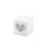 10 Cajas Cuadradas con Corazón