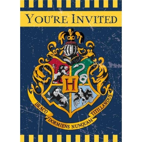 Inviti Compleanno Harry Potter