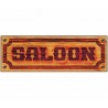 Segnale Saloon 78x26 cm